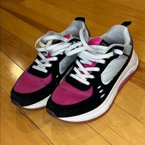 Municipal Origin M.OG Black and Pink Athletic Sneakers